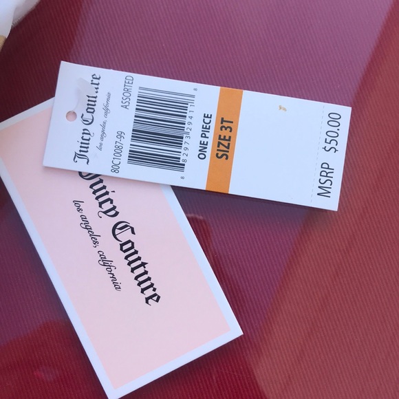 Juicy couture very cute bathing suit new with tags - Picture 2 of 5